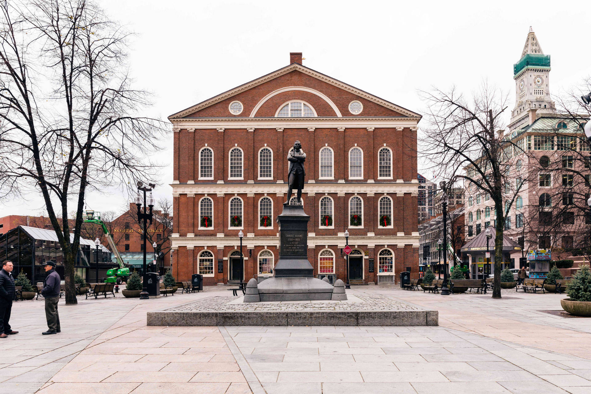 Faneuil Hall Scenic Background