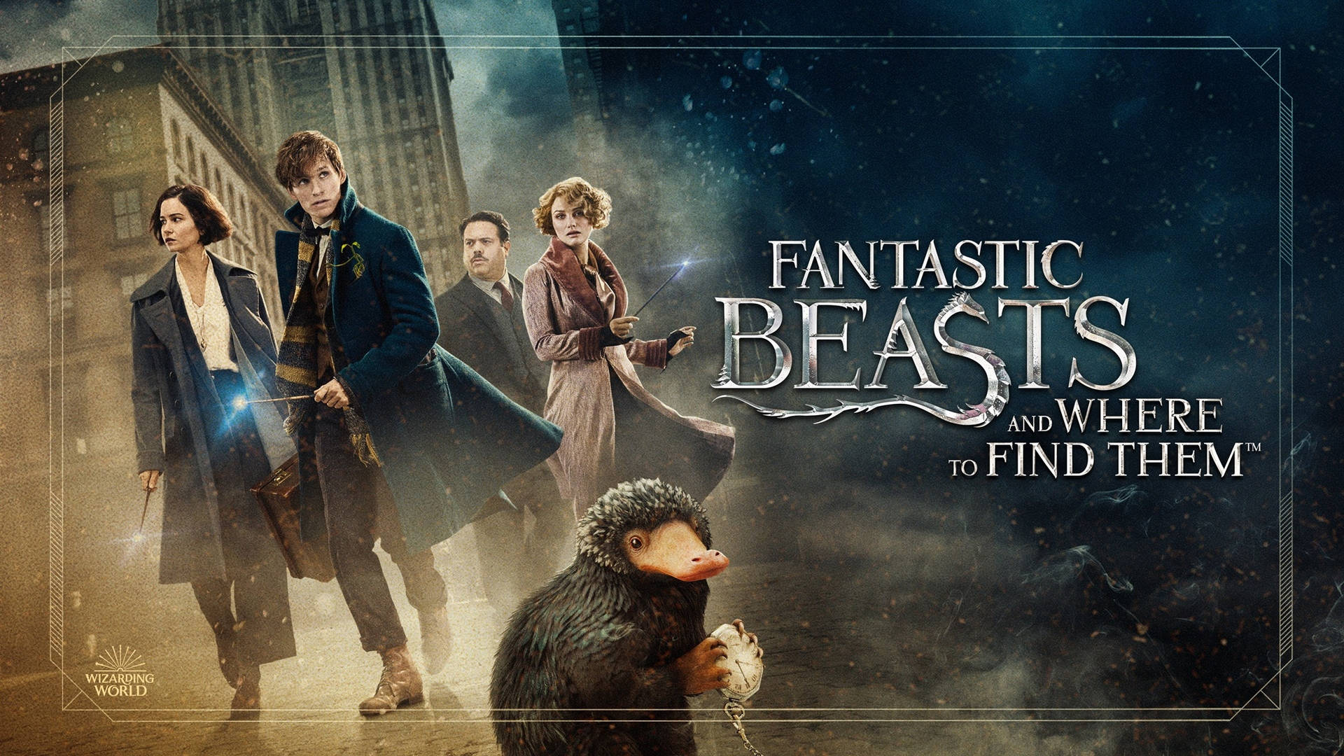 Fantastic Beasts And Where To Find Them Horizontal Poster Wallpaper