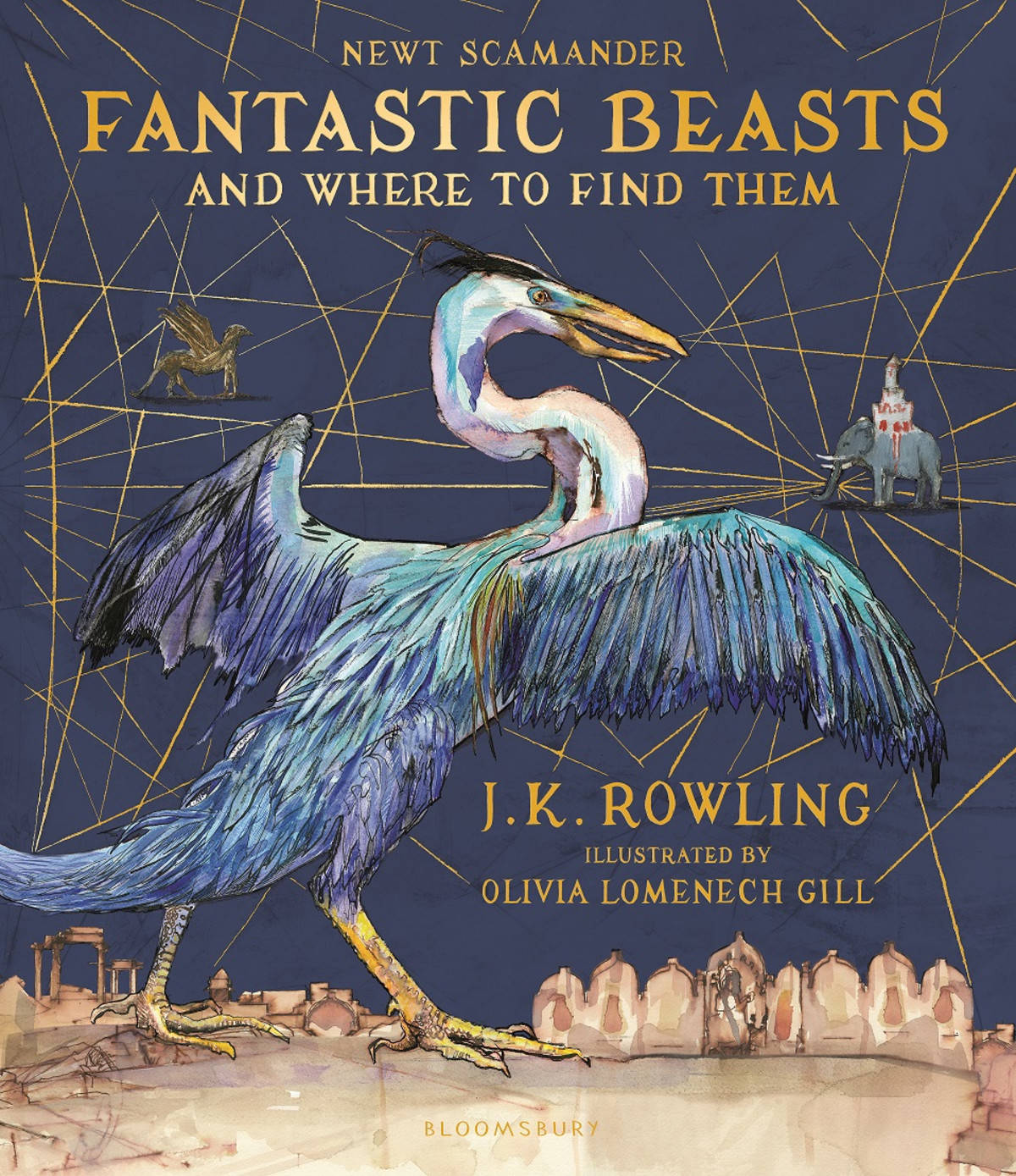 Fantastic Beasts And Where To Find Them Illustration Cover Wallpaper