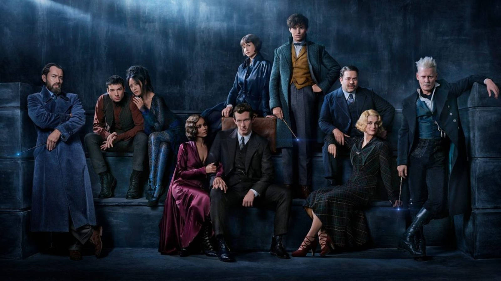 Fantastic Beasts And Where To Find Them Main Characters Wallpaper