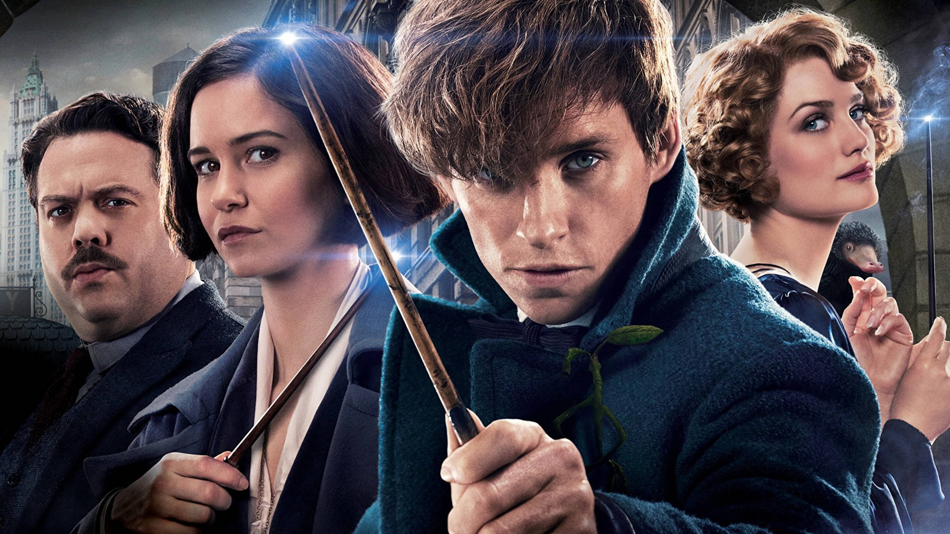 Fantastic Beasts And Where To Find Them Movie Poster Wand Wallpaper