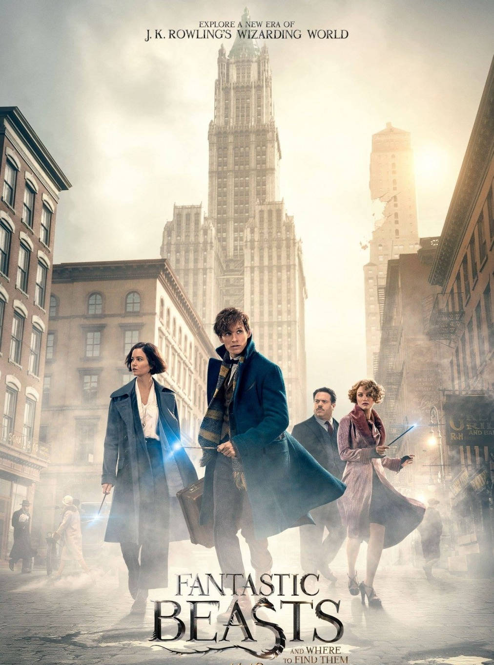Fantastic Beasts And Where To Find Them New York Wallpaper