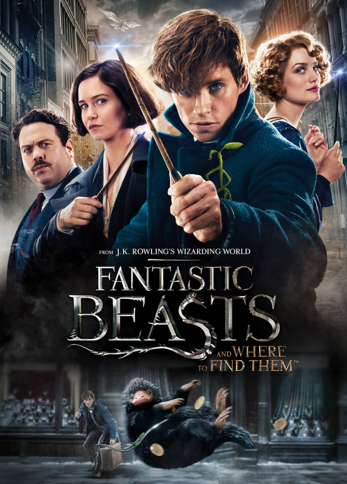 Fantastic Beasts And Where To Find Them Niffler Poster Wallpaper