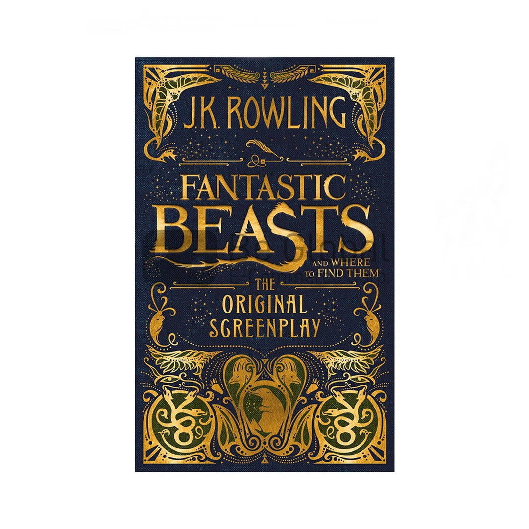 Fantastic Beasts And Where To Find Them Original Screenplay Poster Wallpaper