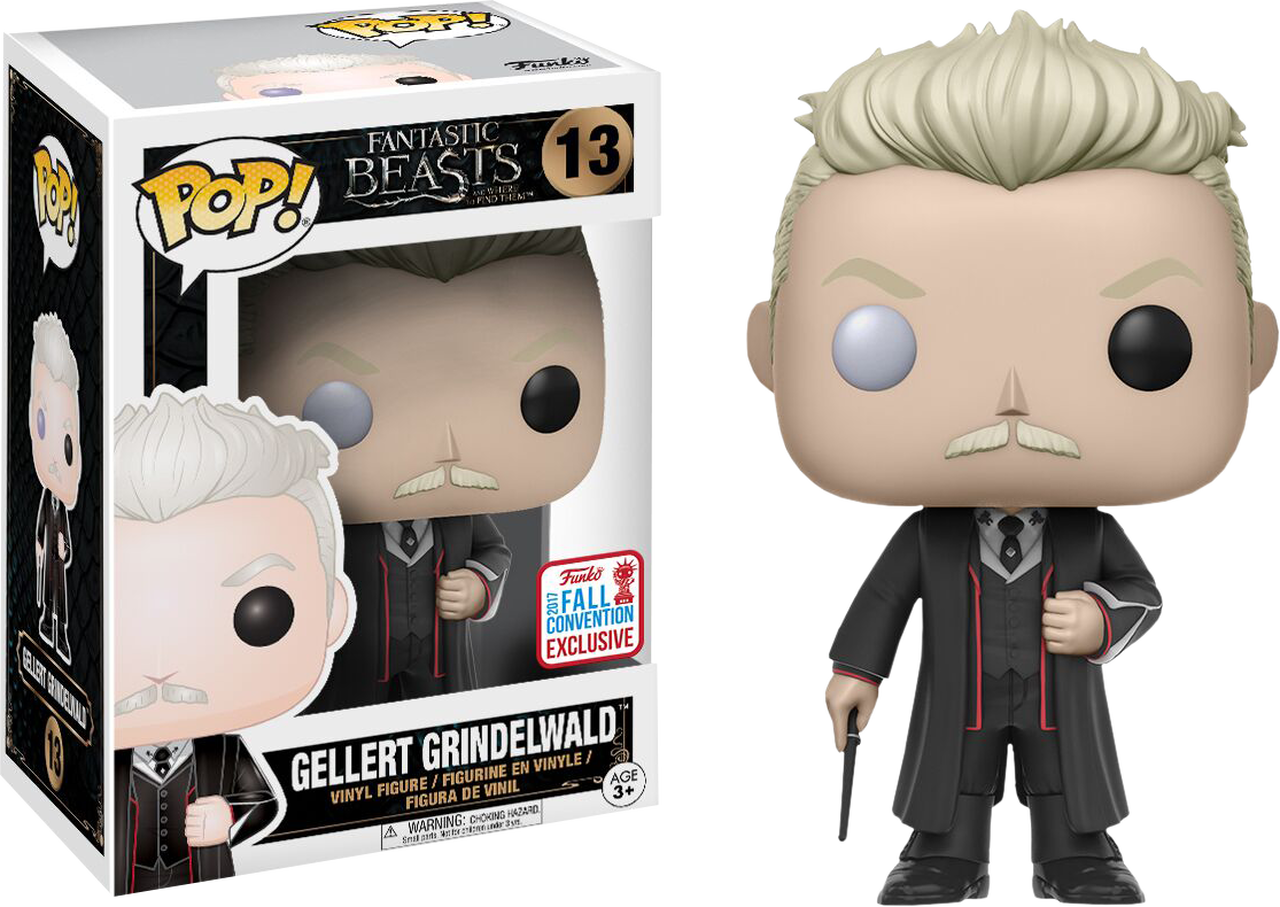 Fantastic Beasts Grindelwald Funko Pop PNG