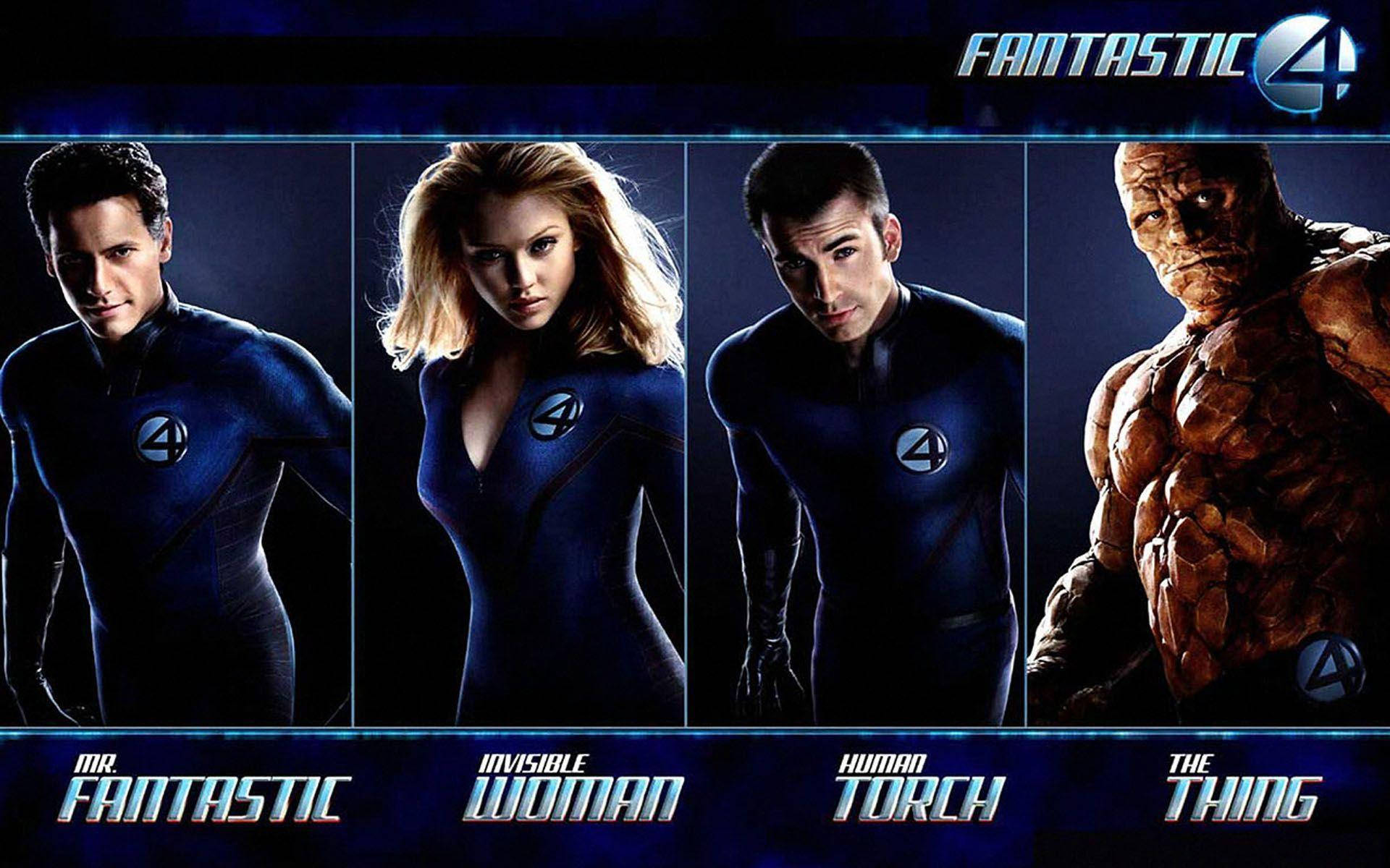 Fantastic Four 2005 Superheroes Wallpaper