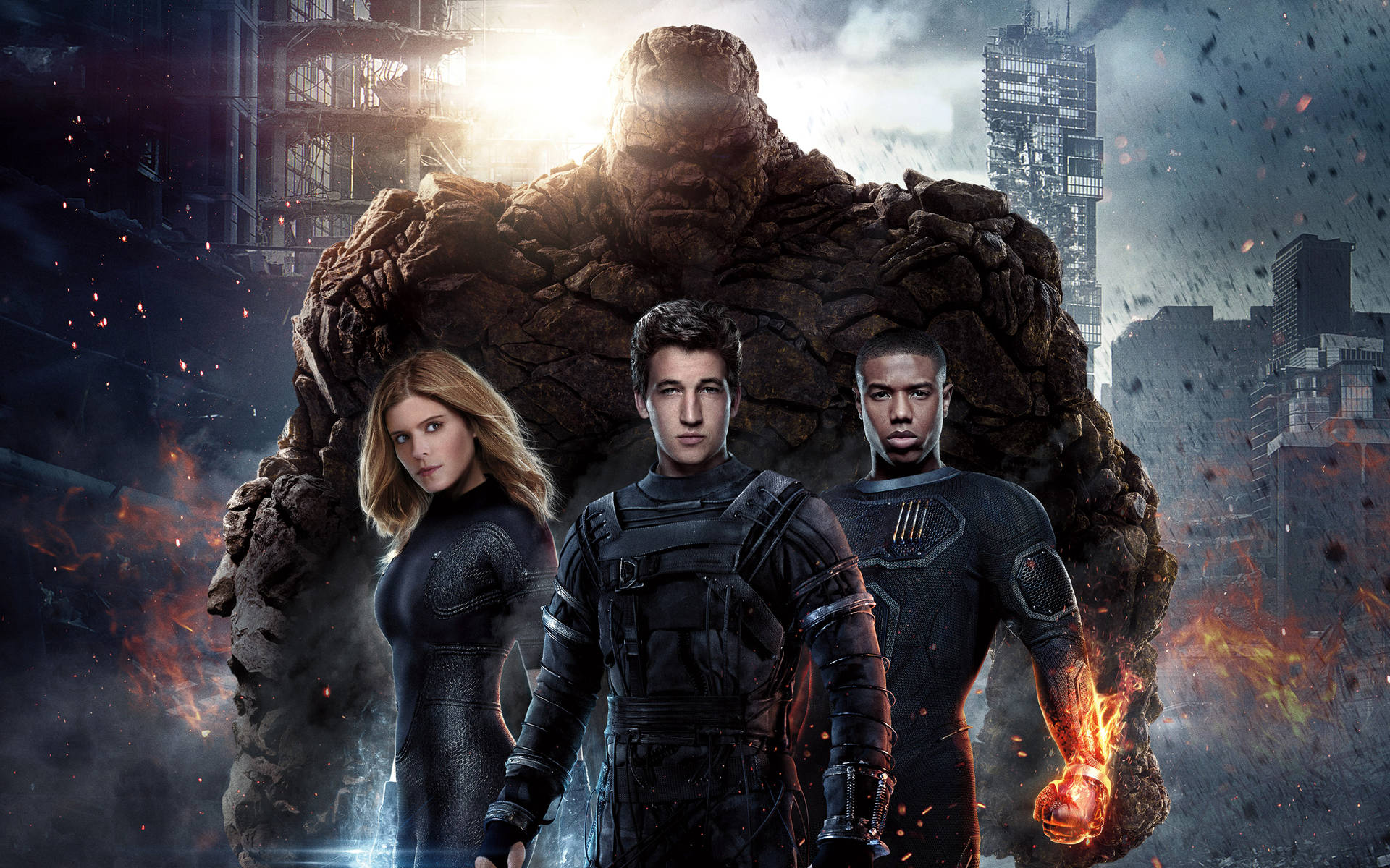 Fantastic Four 2015 Movie Cover Wallpaper