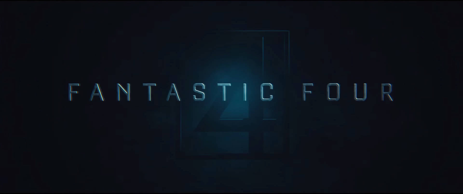 Logo Del Film I Fantastici Quattro 2015 Sfondo
