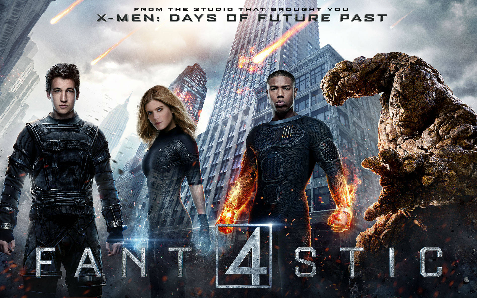 Fantastic Four 2015 Movie Poster Wallpaper