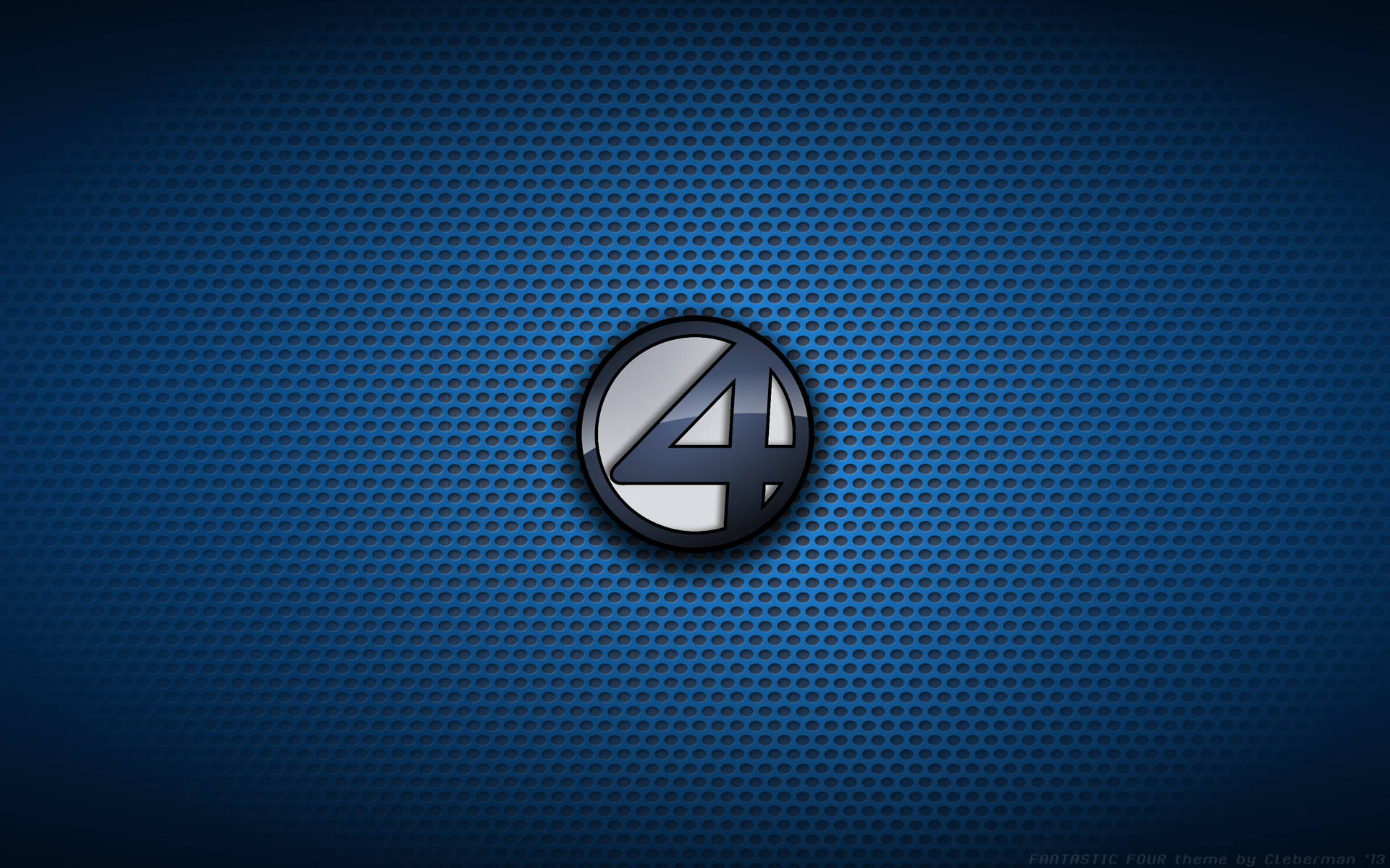 Fantastic Four Marvel Superhero Logo Wallpaper