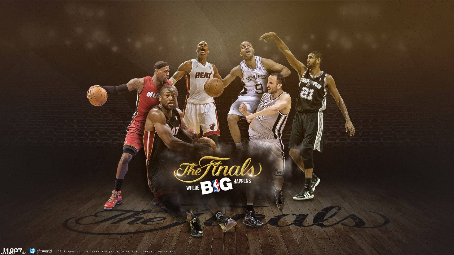 NBA Finals: Forget the Odds Wallpaper