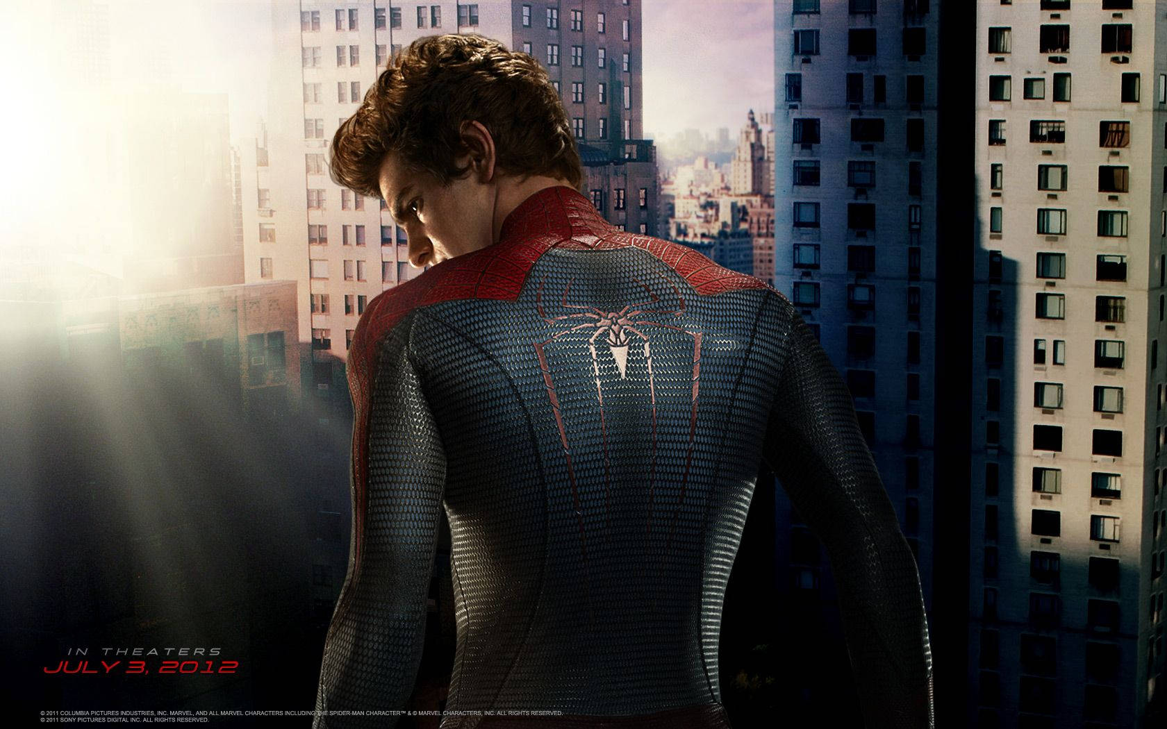 Fantastisk Spider Man Film Wallpaper