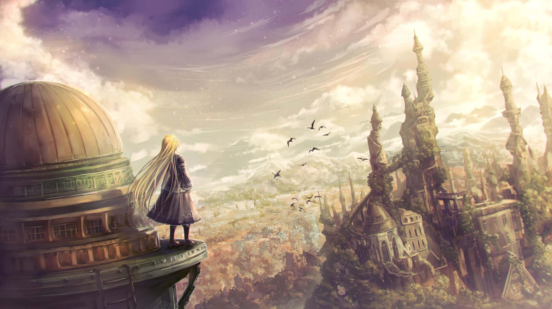 Explore magical worlds of fantasy-inspired Anime Wallpaper
