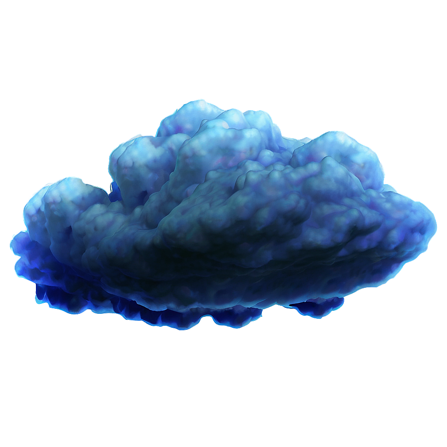 Fantasy Blue Clouds Png 1 PNG