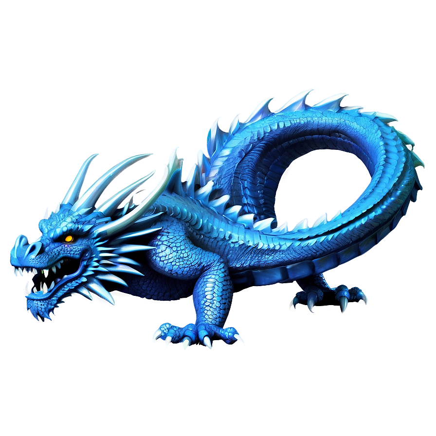 Download Fantasy Blue Dragon Png 79 | Wallpapers.com