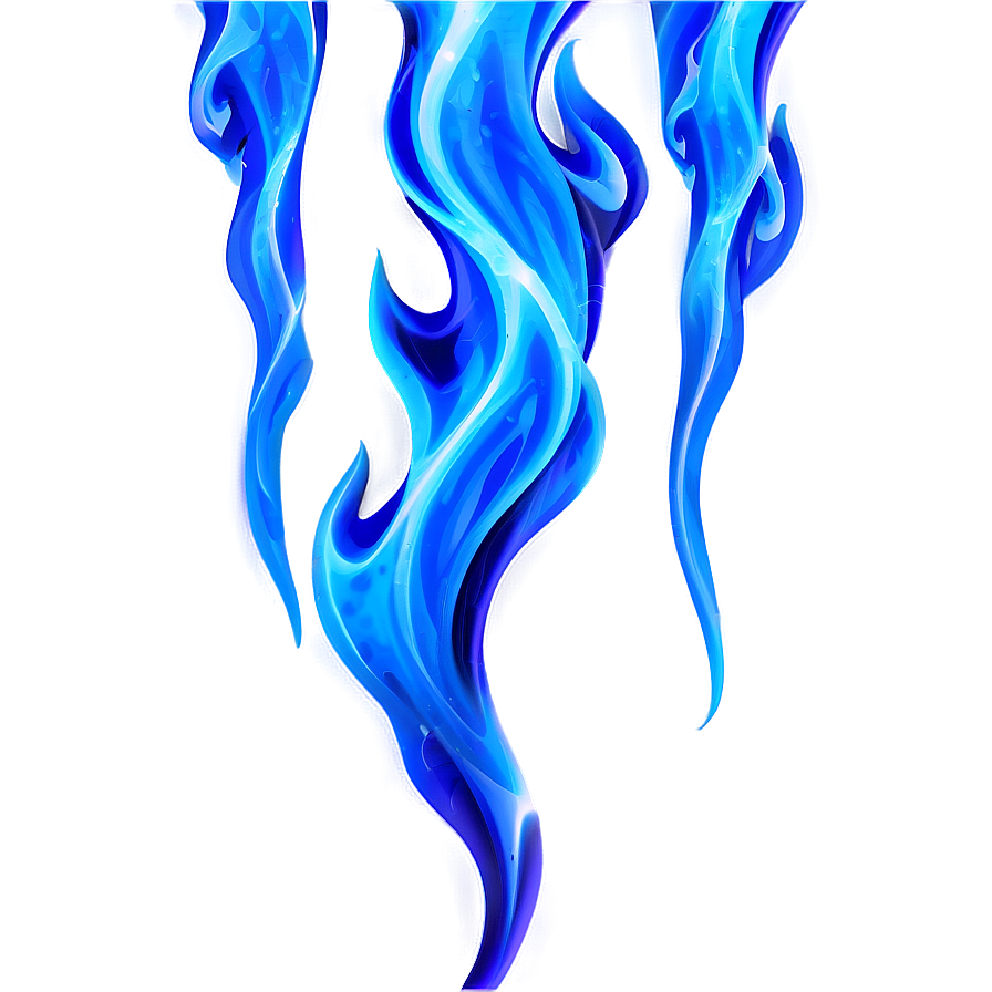 Download Fantasy Blue Flame Png 36 | Wallpapers.com