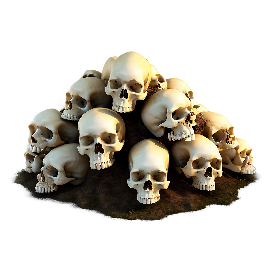 Fantasy Bone Heap Png Vhm68 PNG