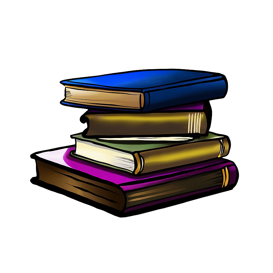 Fantasy Books Pile Png Dac3 PNG