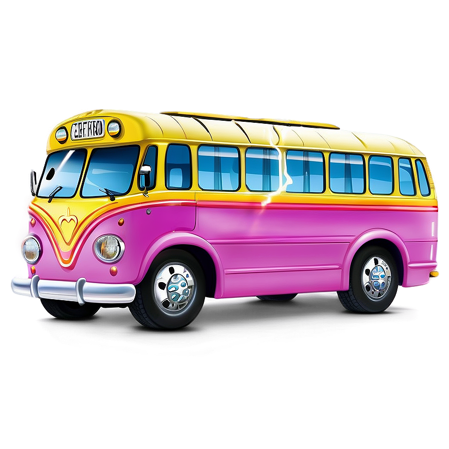 Fantasy Cartoon Bus Png Hic PNG