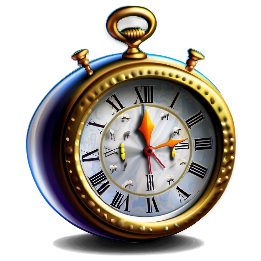 Fantasy Clock Clipart Png 06262024 PNG
