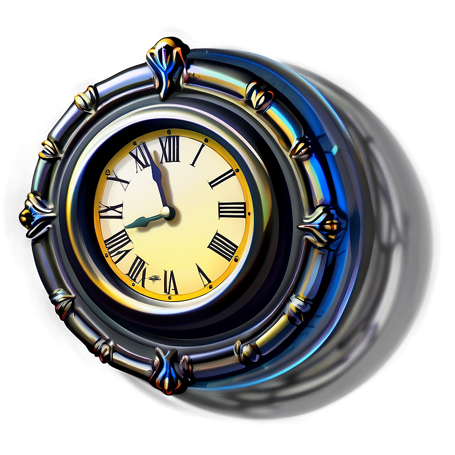 Fantasy Clock Clipart Png 06262024 PNG