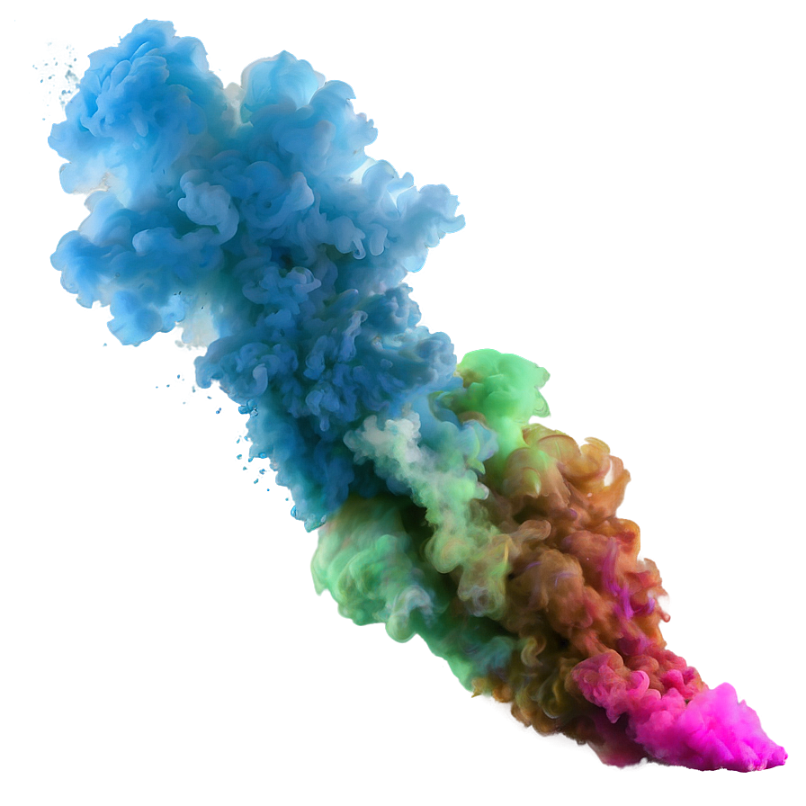 Download Fantasy Color Smoke Blast Png Fgs | Wallpapers.com