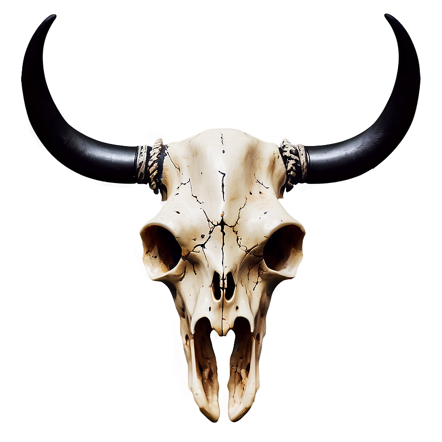 Fantasy Cow Skull Png 06132024 PNG