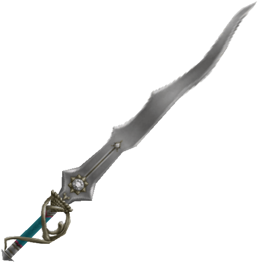 Fantasy Diamond Sword Graphic PNG