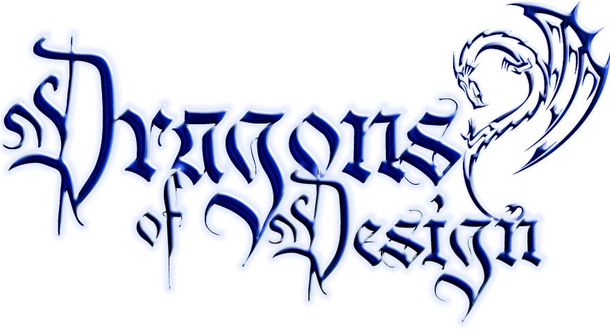 Fantasy Dragon Design Logo PNG
