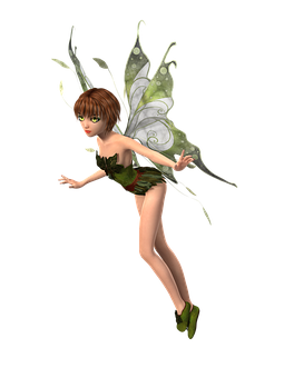 Fantasy Fairy Illustration PNG