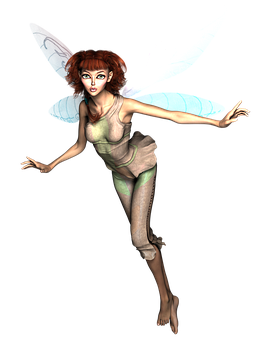 Fantasy Fairy Illustration PNG