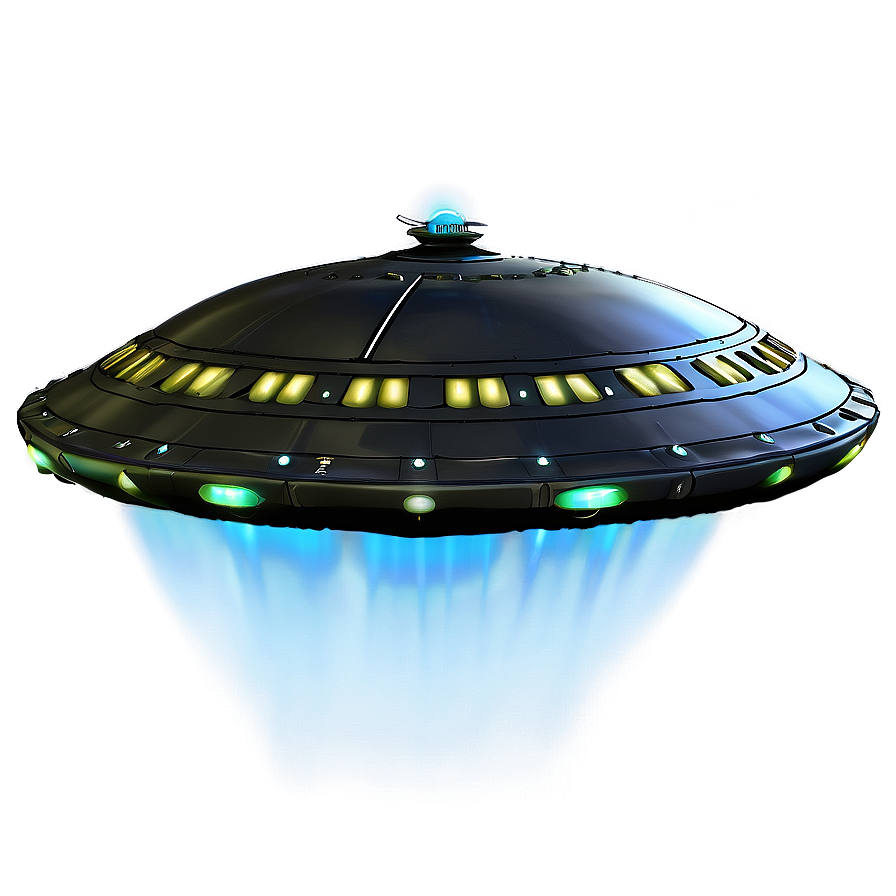 Fantasy Flying Saucer Concept Png 14 PNG