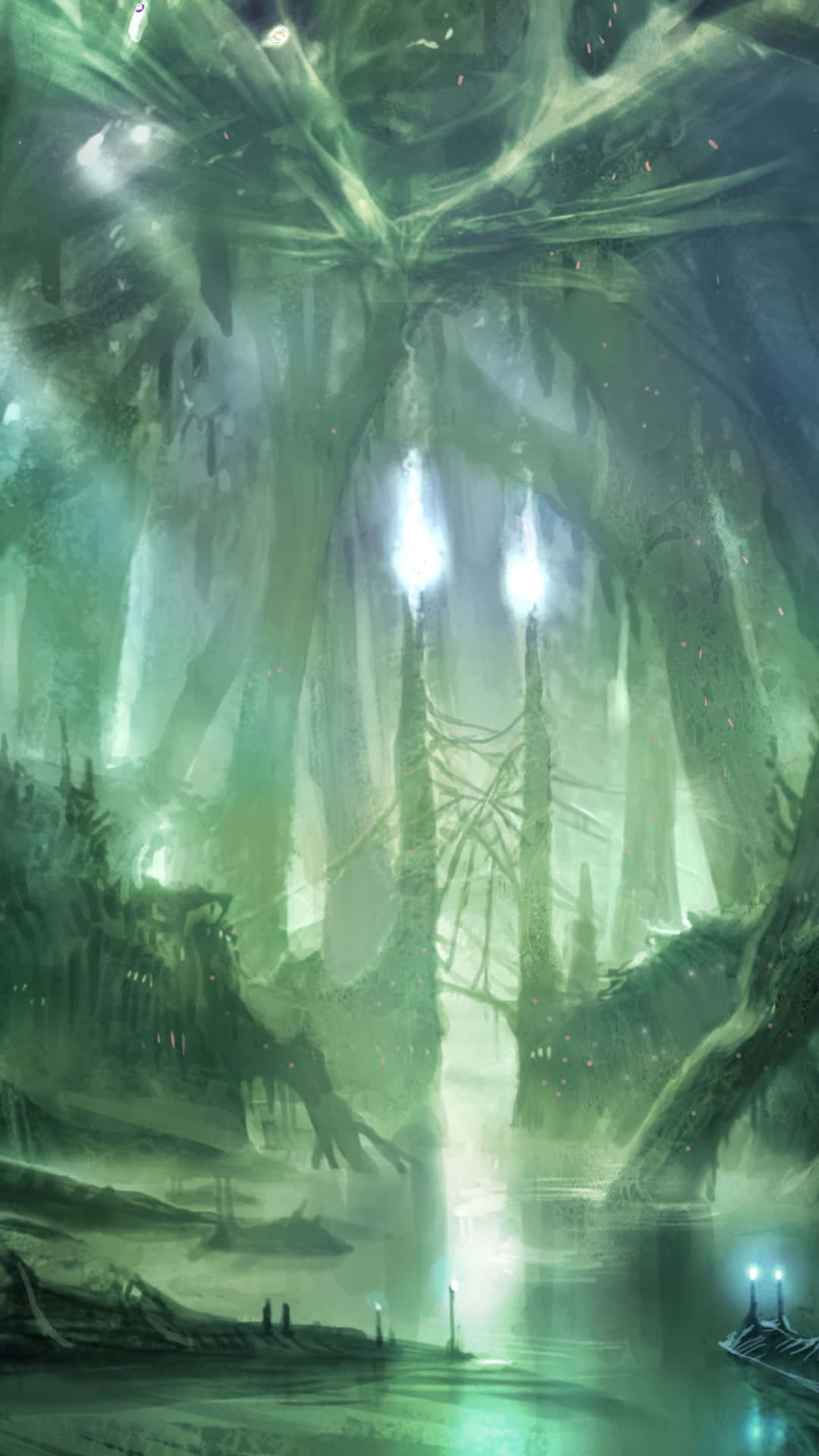 Fantasy Forest Background 1080 X 1920