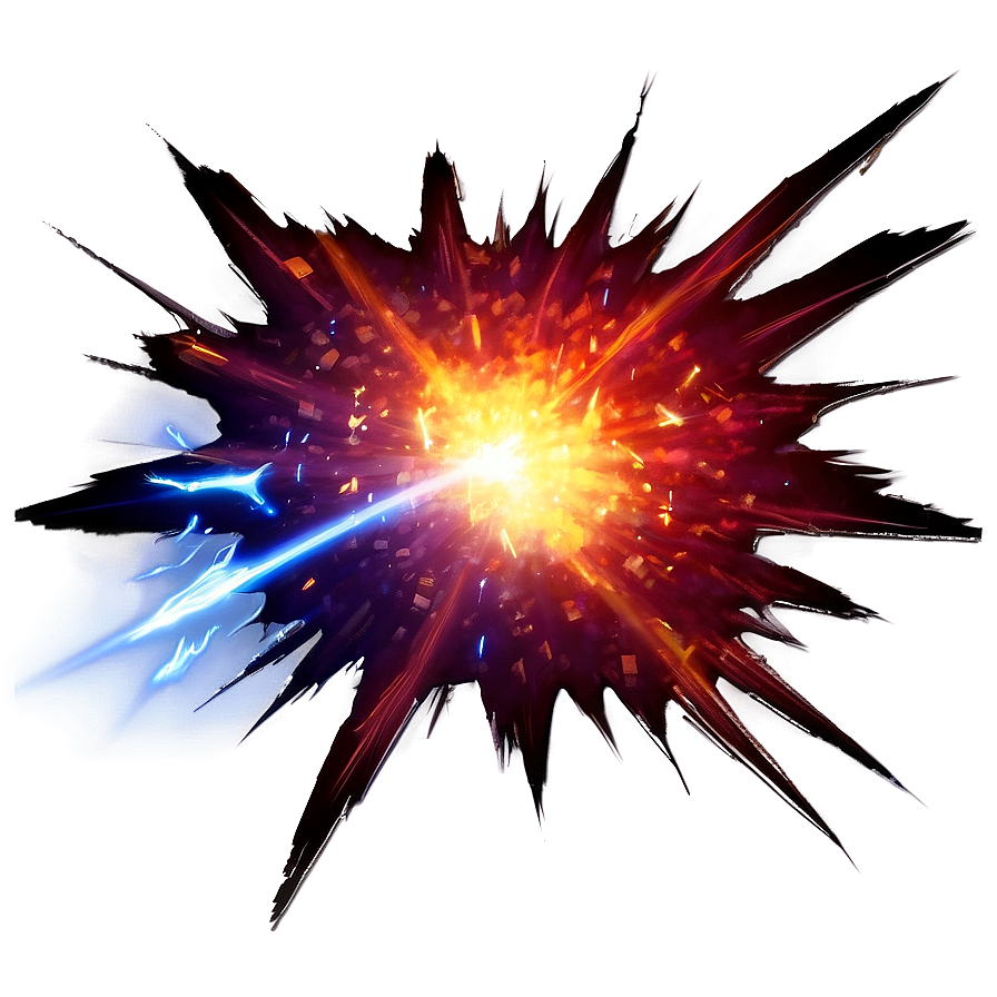 Fantasy Game Explosion Attack Png 04302024 PNG