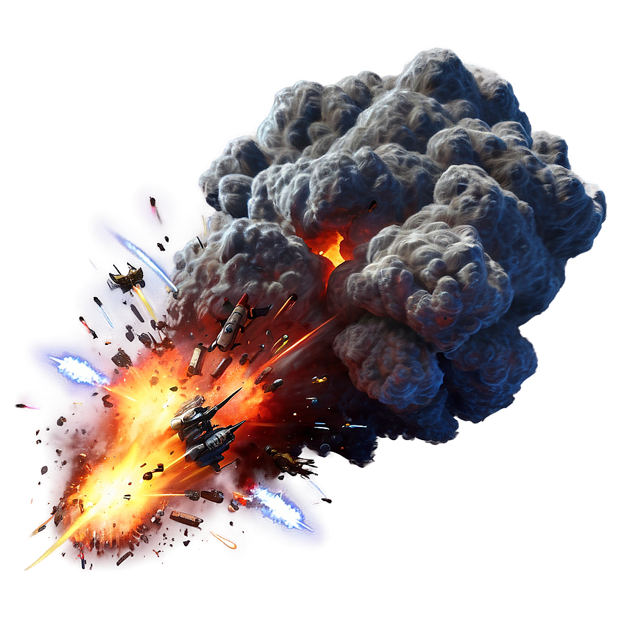 Fantasy Game Explosion Attack Png Ucd40 PNG