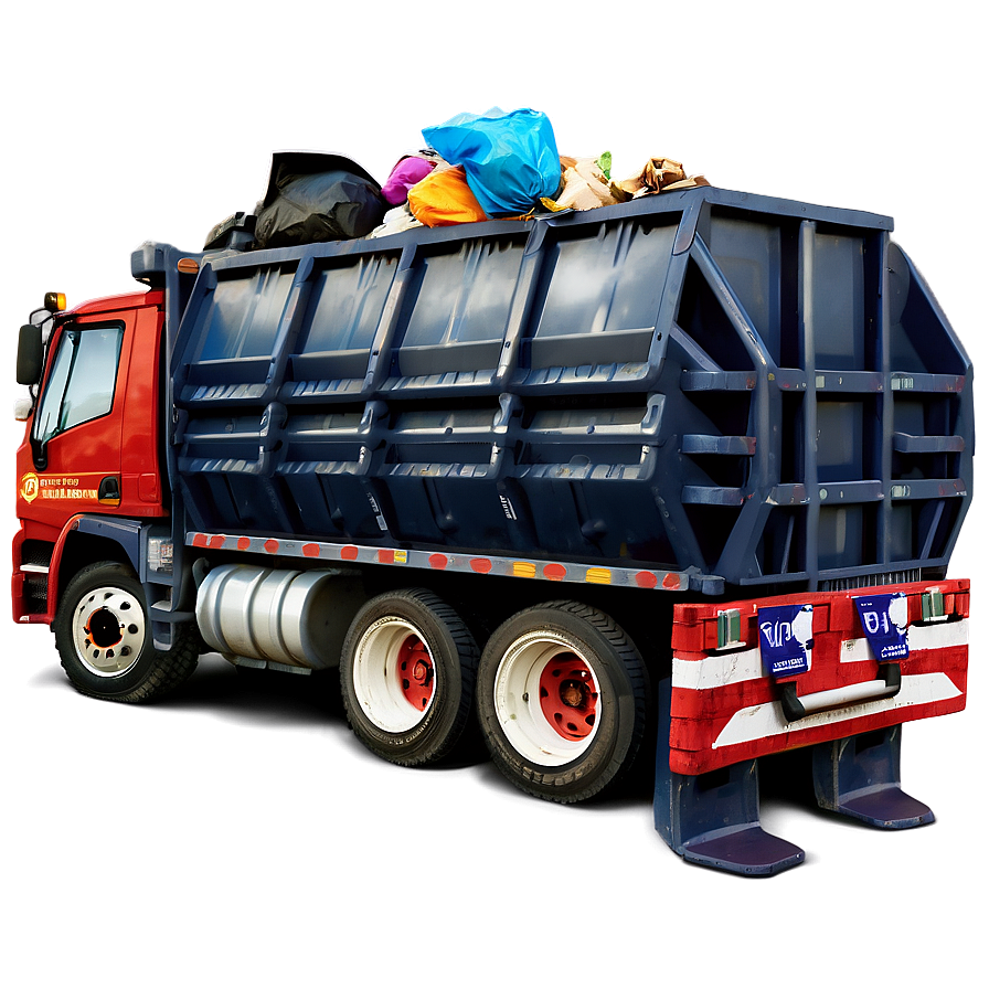 Fantasy Garbage Truck Png 06202024 PNG