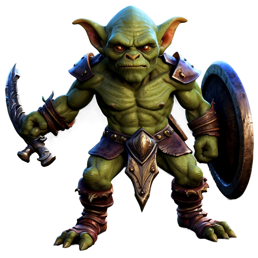 Download Fantasy Goblin Warrior Png 05252024 | Wallpapers.com