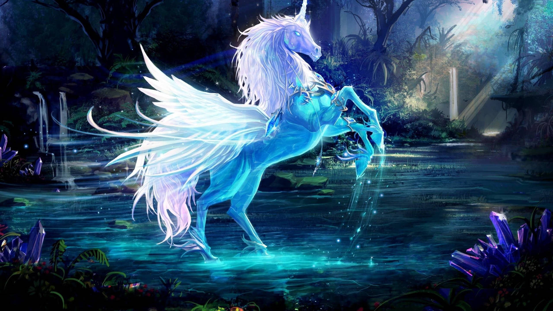 Fantasy Horse With Wings