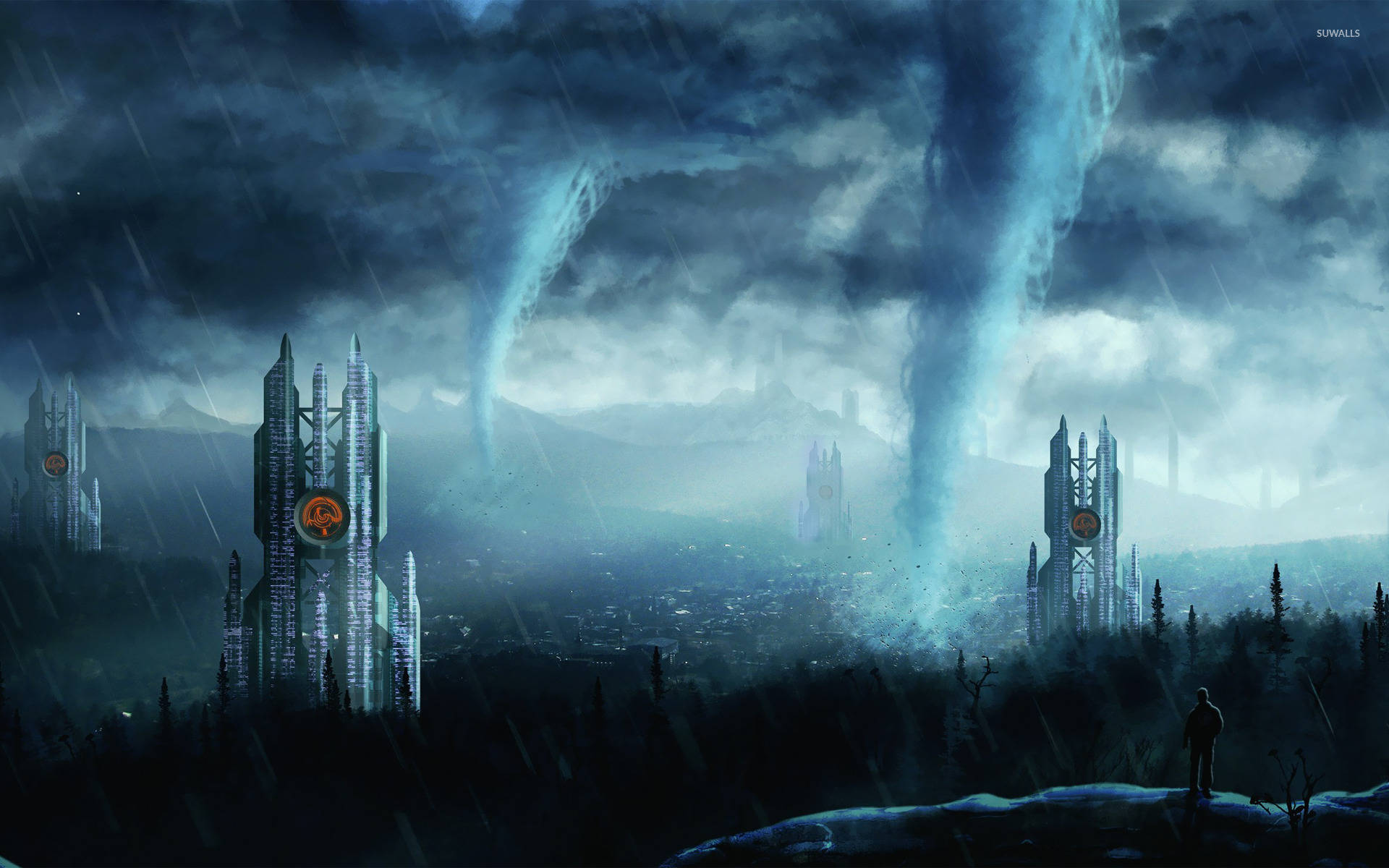 Fantasy Hurricane Animation Wallpaper