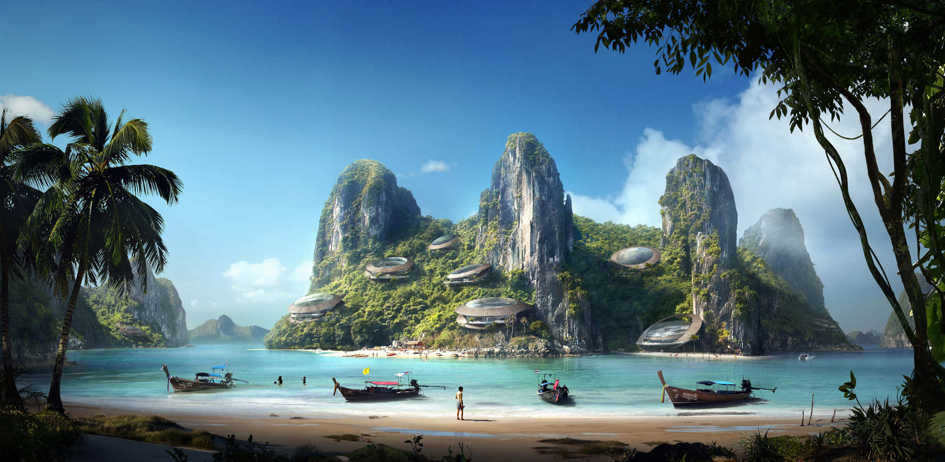 Fantasy Island Background