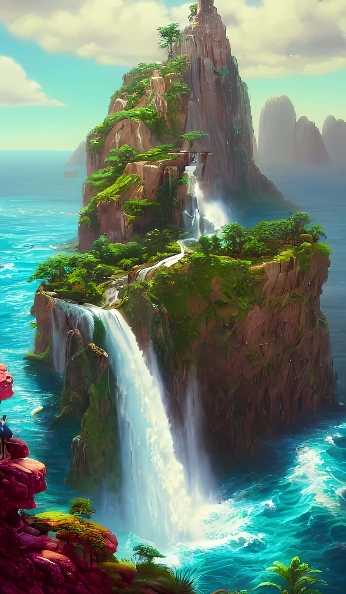 Fantasy Island Background