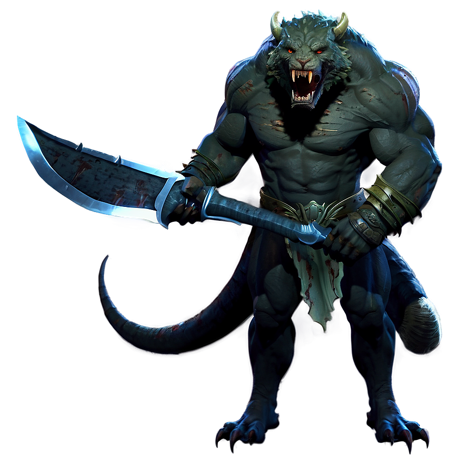 Fantasy Killer Beast Png 06242024 PNG