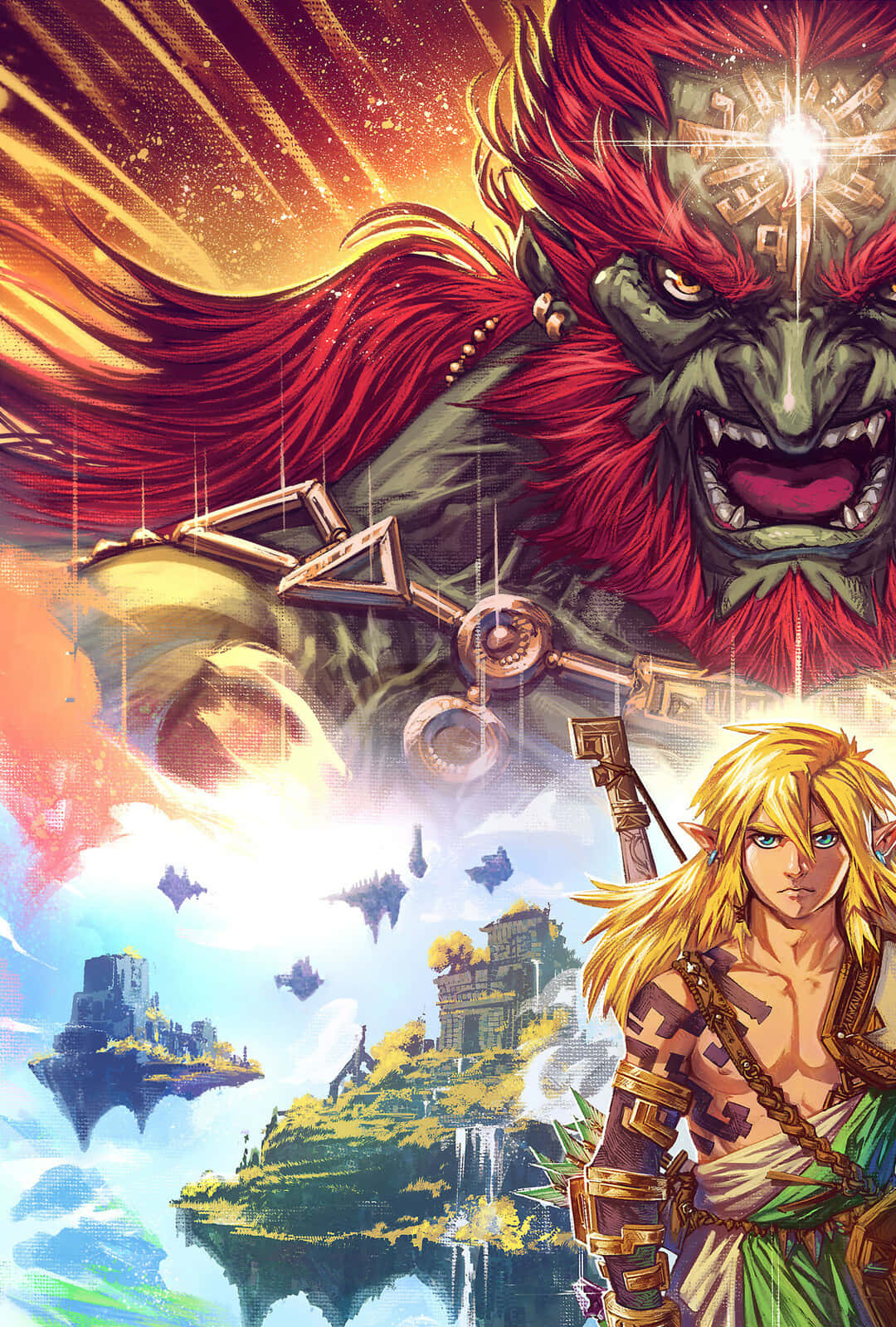 Fantasy Lion Beastand Warrior Wallpaper