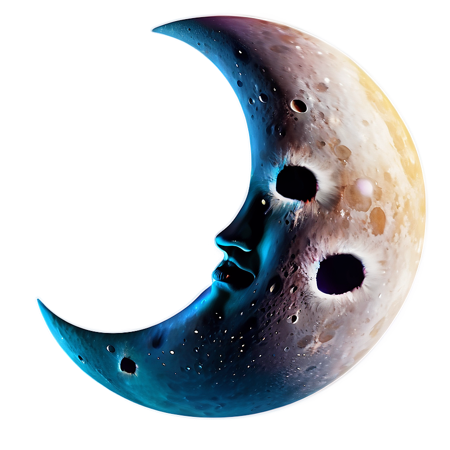 Fantasy Moon Transparent Png 05252024 PNG