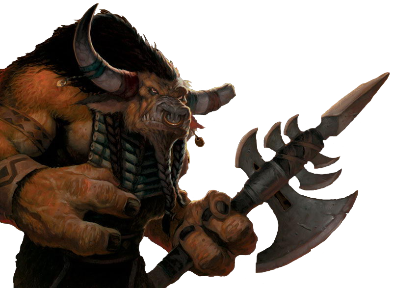 Fantasy Orc Warrior Artwork PNG