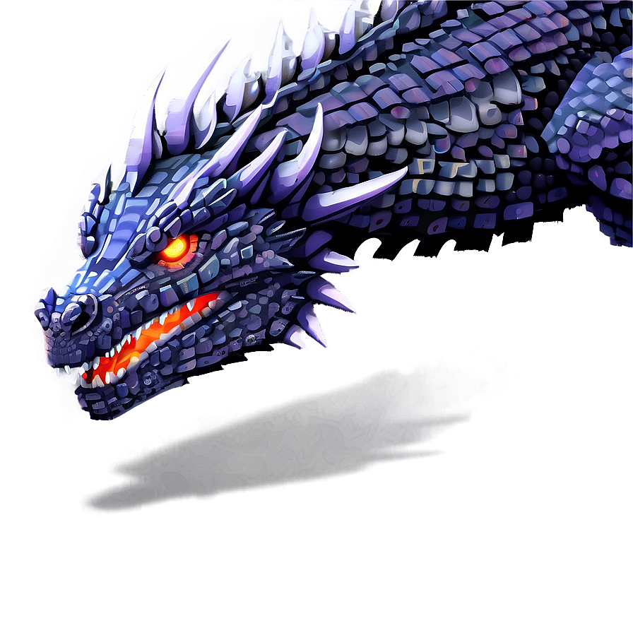 Fantasy Pixelated Dragon Png 73 PNG