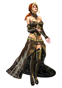 Fantasy Queen Artwork PNG