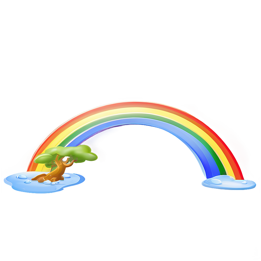 Fantasy Rainbow Landscape Png 78 PNG