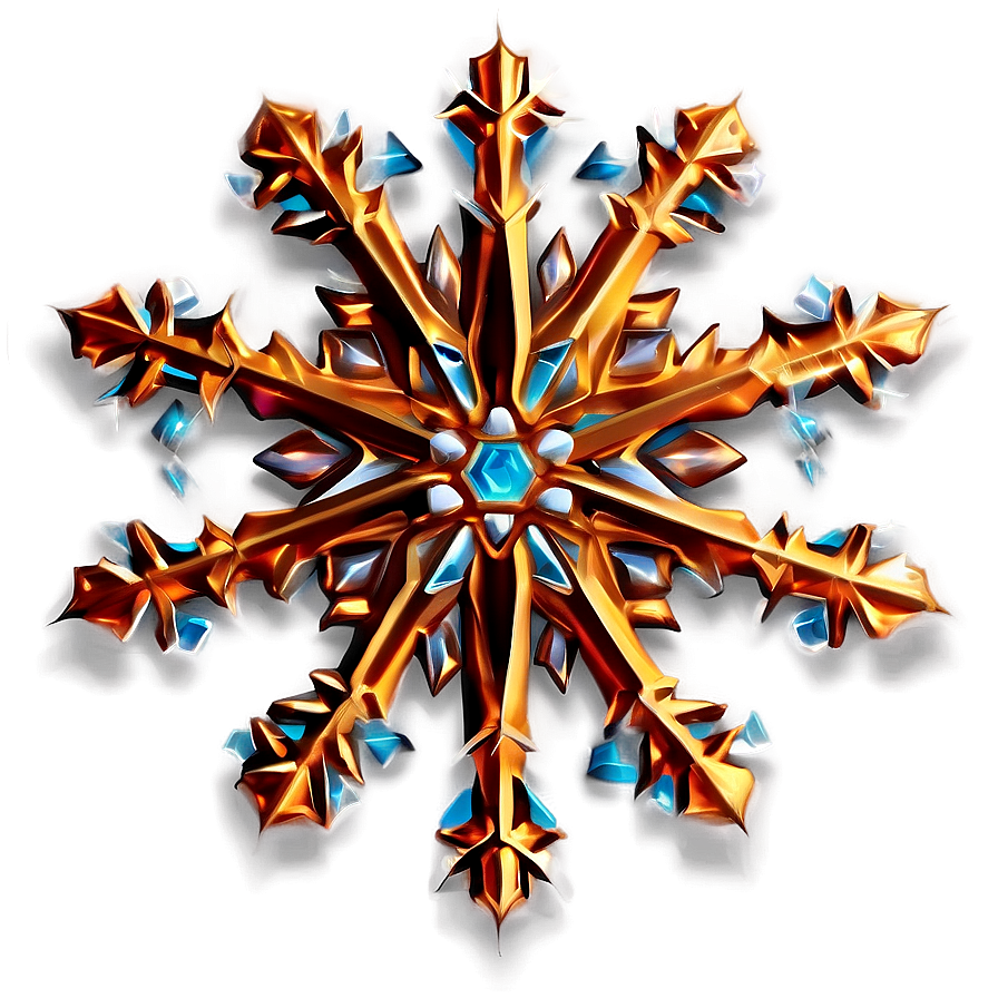 Fantasy Snowflake Representation Png 20 PNG