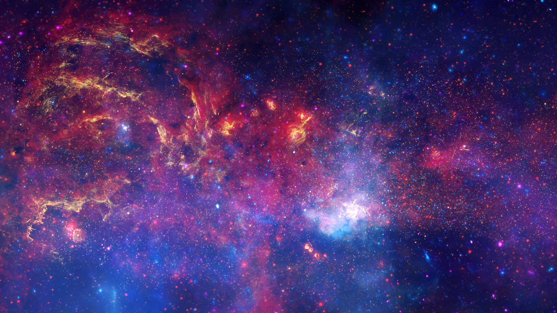 A View of Fantastical Space Wallpaper